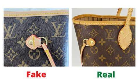 how to know if louis vuitton is real vs fake|louis vuitton neverfull knockoff.